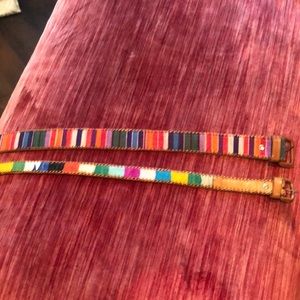 Sold!  Guatemala Leather Belts